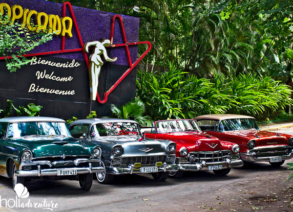 Tropicana Cabaret Show in American Classic Cars Tour - "Tropicana Cabaret Show" in American Classic Cars Tour