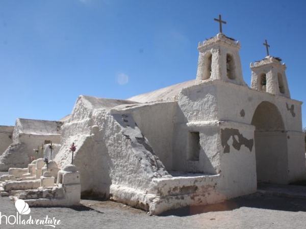 Church of San Francisco de Asis de Chiu Chiu, Antofagasta region, Chile. - “TATIO GÉISERS & ATACAMENIAN VILLAGES” TOUR