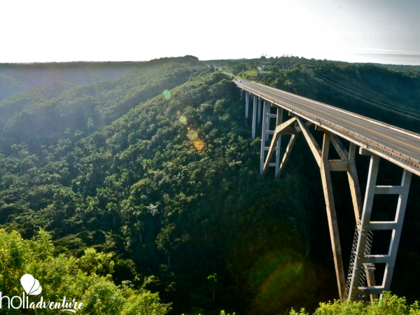 Bacunayagua bridge-Matanzas-Cuba - Jeep Safari Nature Tour "Jibacoa"