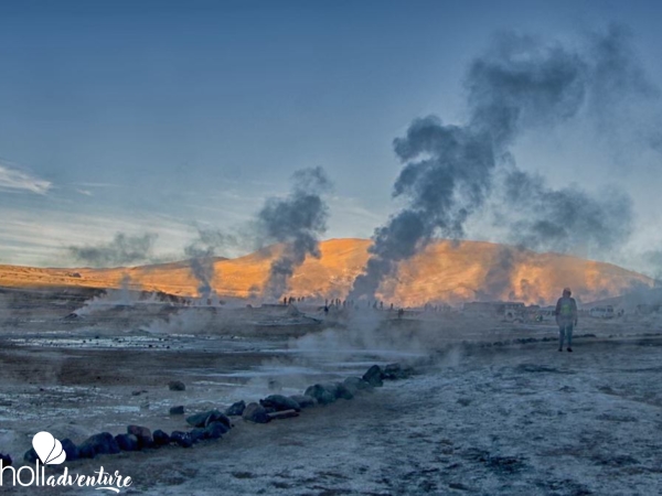 Tatio Géisers, Antofagasta region, Chile. - “TATIO GEYSERS &PURITAMA HOT SPRINGS” TOUR