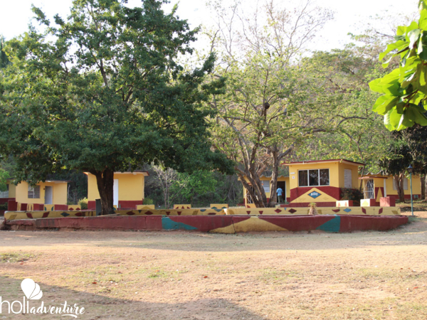 Cabin´s area at Manacal Camping, Arroyo Manacal, Trinidad, Provincia de Sancti Spíritus, Cuba. - MANACAL Camping