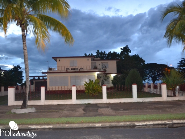 Sunset at Cienfuegos city and house view - Hostal Mirtha