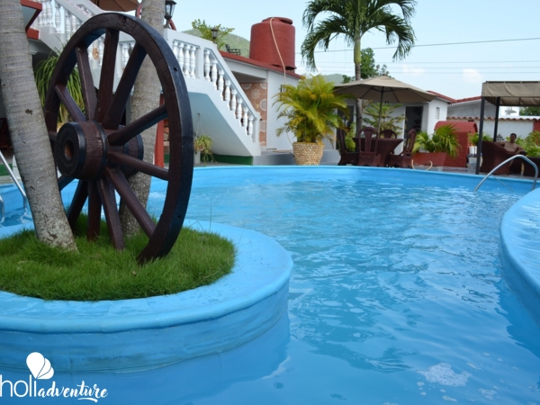 Swimming pool view - Casa Nenita