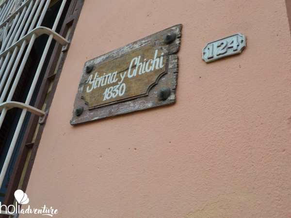 House details - Casa Colonial 1830