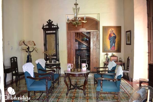 House living room - Casa Rogelio Inchauspi Bastida