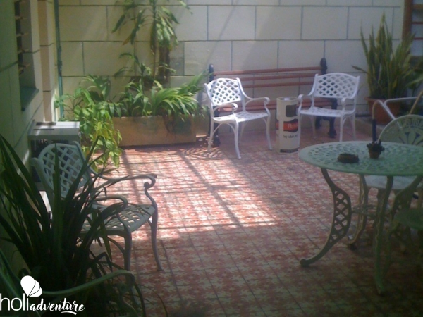 Inside patio view - Casa Ana García