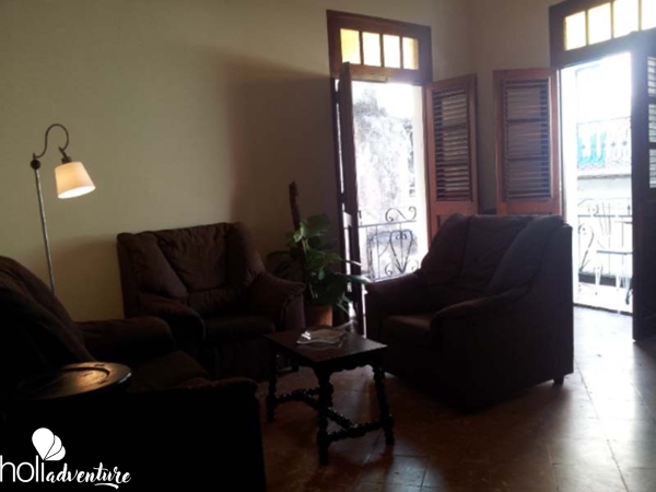 House's living room - La Casa del Viajero