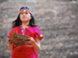 Niña peruana, Maras, Perú