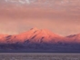 Sunrise in the Atacama Desert, panoramic view, Antofagasta region, Chile