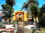 Coroico. Church and Main Square