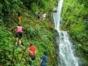 Coroico. Route to the three waterfalls