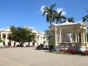 Leoncio Vidal central park panoramic view, Santa Clara city