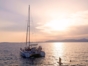 Sunset by boat in Holguin