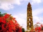Manaca Iznaga tower panoramic view, Valley of the Sugar Mills, Trinidad