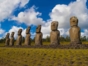 THE SEVEN MOAIS, Pascua Island, chile