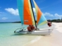 Cayo Levisa beach panoramic view, Pinar del Río