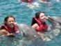Swimming with dolphins at Bahía de Naranjo dolphinarium