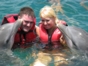 Swimming with dolphins at Bahía de Naranjo dolphinarium