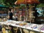 Time for shopping in the Guardalavaca craft market with variety of souvenirs