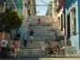 Santiago de Cuba city panoramic view