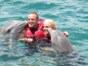 Swimming with dolphins at Bahía de Naranjo dolphinarium