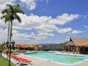 Panoramic pool view