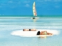 Panoramic beach view
