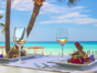 Dinner from FRESCO ARTFUL CUISINE Restaurant at Mystique Casa Perla Hotel by Royalton, Varadero, Matanzas, Cuba.