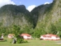 Panoramic camping view