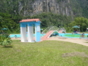 Panoramic pool view