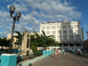 Panoramic hotel view