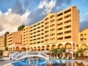 Pool and hotel view