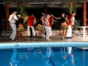 Cuban shows at the pool