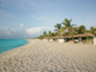Panoramic beach view