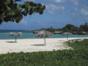 Panoramic beach view