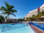 Panoramic hotel & pool view