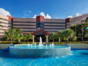 Panoramic hotel view