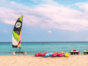Panoramic beach view