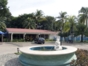 Panoramic hotel entrance view