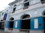 Panoramic hotel front view