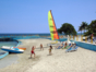 Panoramic beach view