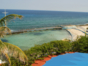 Panoramic beach view