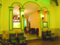 Panoramic lobby view