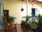 Inside patio view