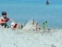 Childrens activities at the beach