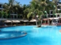Panoramic hotel & pool view