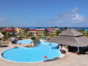 Panoramic hotel & pool view