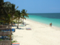 Beach palapas