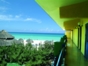 Beach view from the hotel