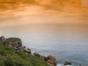 Panoramic hotel and the Caribbean sea view